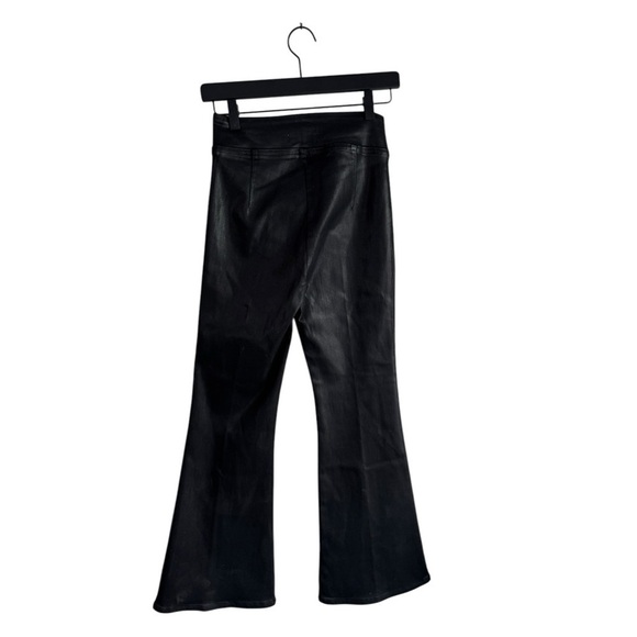 New! Frame The Jetset Flare Black Jeans - Size 1 - Picture 7 of 7